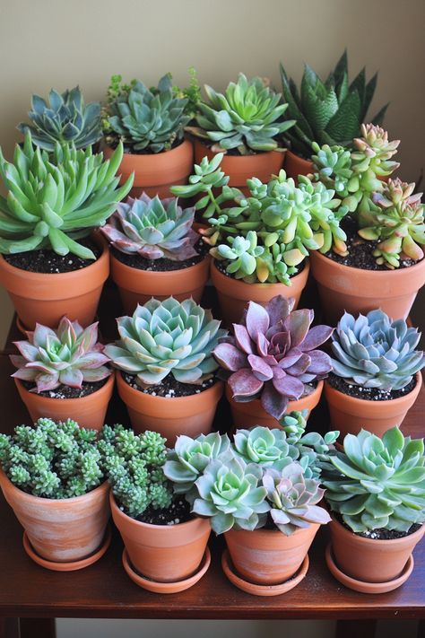 Are you ready to bring a touch of green into your home? Discover the best beginner-friendly succulent varieties that are perfect for creating a beautiful, low-maintenance green space! These charming plants not only enhance your indoor aesthetics but also improve air quality and promote a calming atmosphere. From the resilient Echeveria to the trendy Haworthia, you'll find succulents that match any style. Start your plant journey today and transform your living or workspace into a serene oasis! #Succulents #IndoorPlants Succulent Planting, Succulent Varieties, Garden Inspo, Calming Atmosphere, Plants Indoor, Plant Aesthetic, Succulent Garden, House Plants Indoor, Green Space