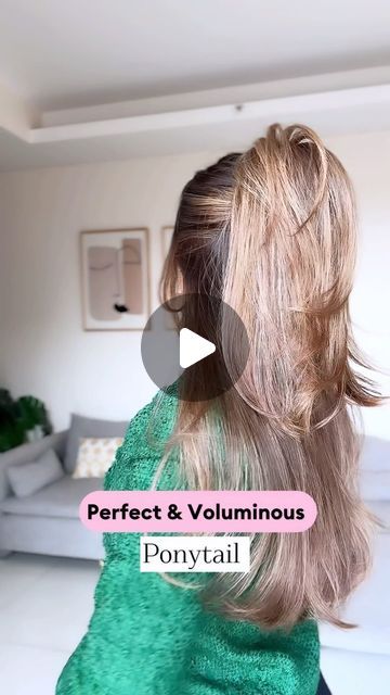 Shalini Samuel on Instagram: "Perfect & Voluminous Ponytail Hack 🤩😍🫶 . . . . #ponytail #ponytails #hairhacks #voluminoushair #volumehair #hair #hairstyle #hairtutorial #perfecthair #highponytail" Poofy Hair Hairstyles, Poofy Ponytail, Ponytail Hack, Voluminous Ponytail, Poofy Hair, Voluminous Hair, December 16, High Ponytails, Volume Hair