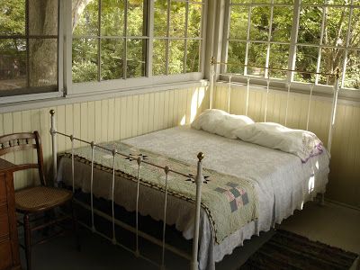 Sleeping Porch, Iron Bed, Porch Design, Decks And Porches, Porch Patio, My Dream Home, Outdoor Bed, Room Inspo, Lake House