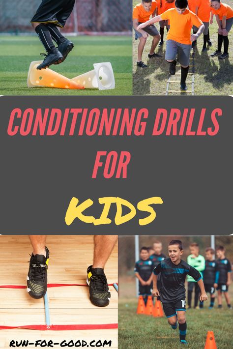 Cross Country Workouts For Elementary, Team Conditioning Workouts, Soccer Running Conditioning, Endurance Training For Soccer, Kids Track And Field, Exercises To Increase Speed, Football Workouts Training Strength, Field Hockey Conditioning Workouts, Strength And Conditioning Workouts Kids