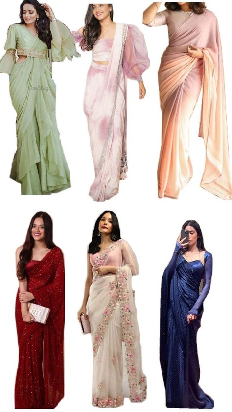 Saree Styles For Farewell, Farewell Dresses, Farewell Sarees, Fancy Sarees Party Wear, Indian Designer Outfits, Saree Look, Fancy Sarees, Saree Styles, Girly Photography