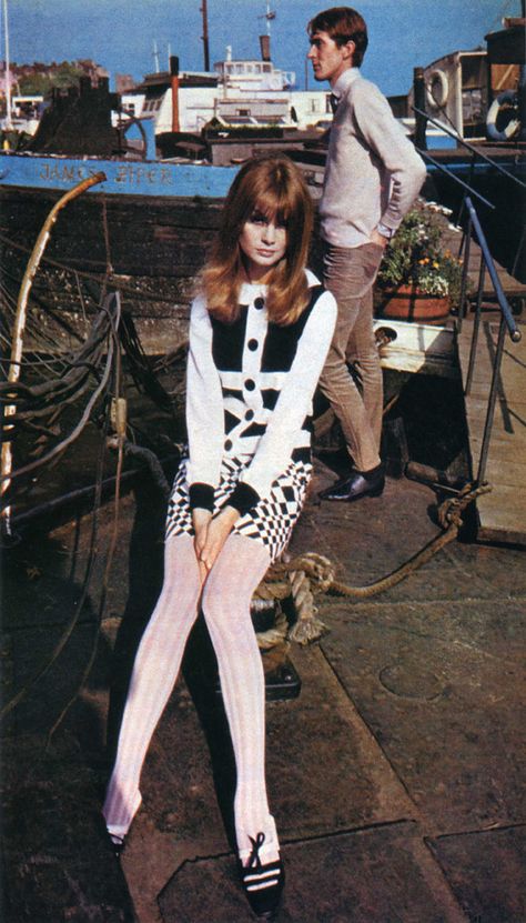 Fashion 60s, 60’s Fashion, Decades Fashion, Jean Shrimpton, 60s 70s Fashion, Mod Girl, 60s And 70s Fashion, 70’s Fashion, Look Retro