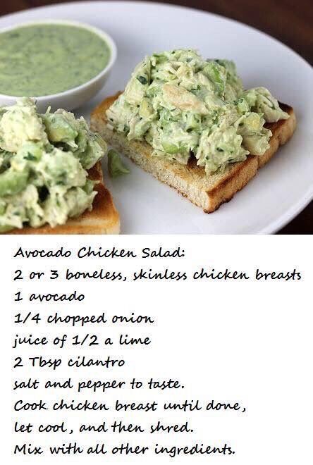 Fast Metabolism Diet Recipes, Metabolic Diet Recipes, Arbonne Recipes, Avocado Chicken, Metabolic Diet, Fast Metabolism Diet, Avocado Chicken Salad, Makanan Diet, Fast Metabolism