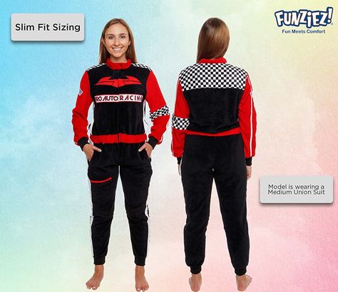 Amazon.com: Silver Lilly Uniform Pajamas - Adult One Piece Cosplay Race Car Driver Costume (Red, Medium) : Clothing, Shoes & Jewelry Driver Uniform, Race Car Jackets, Race Car Driver Costume, Racer Costume, M&m Nascar Jacket, Nascar Racing Jacket, Racecar Driver, Costume Jumpsuit, Animal Pajamas