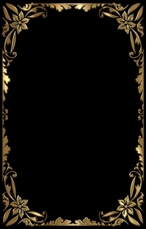 Gold Frame Background, Gold And Black Background, Digital Graphics Art, Gold Design Background, Wedding Background Images, Gold Wallpaper Background, Wedding Card Frames, Book Cover Design Inspiration, Background Frame