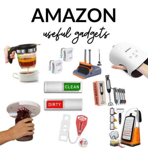 Cool & Useful home gadgets you didn't know oyu needed until now! Get them on my amazon storefront. cool gadgets I useful gadgets I kitchen gadgets #commissionearned #amazoninfluencer Gadgets You Didnt Know You Needed, Amazon Gadgets 2024, Amazon Tech Gadgets, Amazon Gadgets You Need, Cool Amazon Gadgets, Best Gadgets On Amazon, Newest Gadgets, Easy Home Upgrades, Weird Things On Amazon