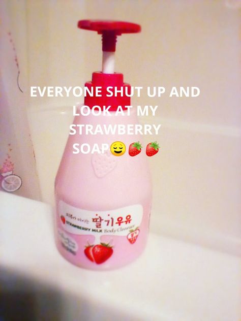 Strawberry Soap, Strawberry Aesthetic, Kawaii Strawberry, You Get Me, Luck Quotes, Good Luck Quotes, Things To Do With Friends, Crazy Things, Crazy Things To Do With Friends