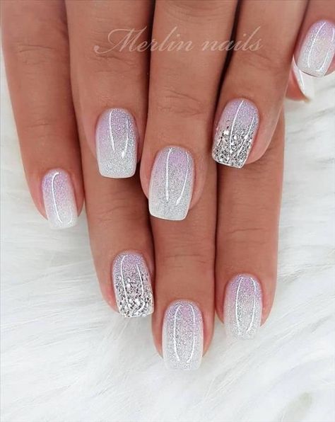 Anniversary Nails, Square Nail, Square Nail Designs, January Nails, Christmas Gel Nails, Short Square Nails, Bride Nails, Short Acrylic Nails Designs, Short Acrylic