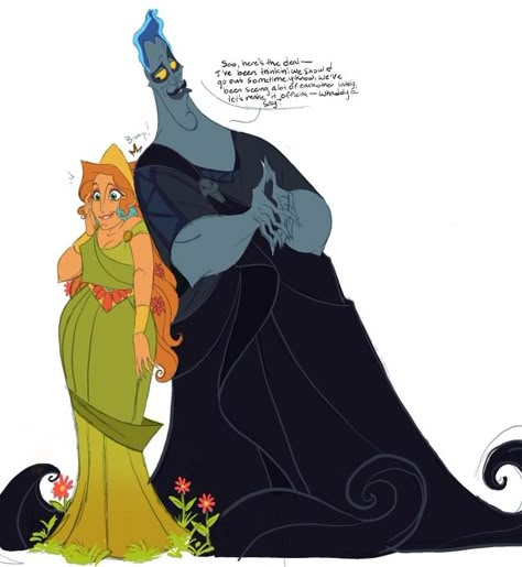 Disney Villains Comic, Hades And Persephone Disney, Hercules Fanart, Greek Mythology Humor, Sketches Doodles, Greek Mythology Gods, Disney Hercules, Fantasy Magic, Greek Mythology Art