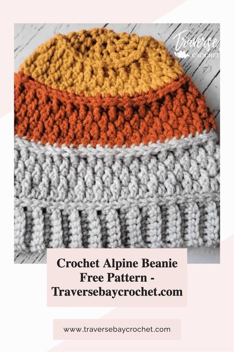 crochet textured beanie free pattern Crochet Cat Beanie, Crochet Tutorial For Beginners, Fingerless Mittens Pattern, Crochet House, Beanie Pattern Free, Cap Crochet, Cat Beanie, Crochet Hat Free, House Deco