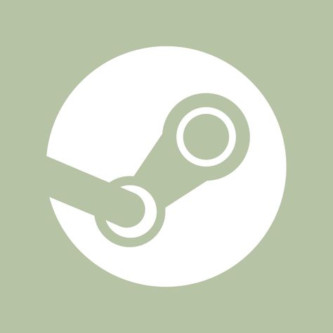 Steam Icon Aesthetic, Laptop Icon Aesthetic, Sage Green Twitter Icon, Steam App Icon, Microsoft Edge Icon, Settings Sage Green Icon, Spotify Sage Green Icon, Sage Green Icons, Sage Green Icon Google