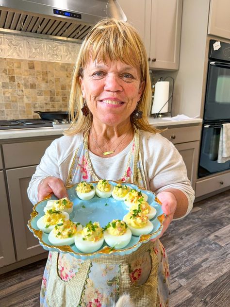 Deviled Eggs – Amy Roloff Rotten Deviled Eggs, Amy Roloff Recipes, Deviled Eggs Pioneer Woman, Tangy Deviled Eggs Recipe, Peruvian Chicken Recipe, Million Dollar Deviled Eggs Taste Of Home, Oprah’s Deviled Eggs, Amy Roloff, Best Meatballs