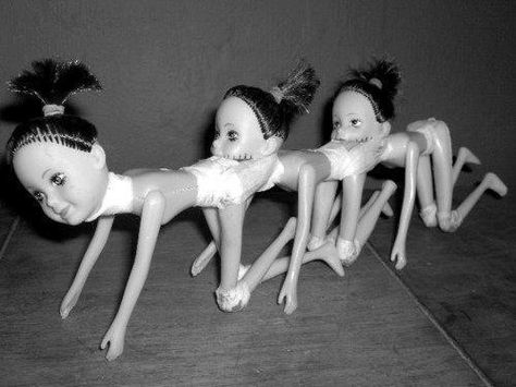 Human Centipede Barbie Human Centipede, Dolls, Human, Instagram Photos, Instagram