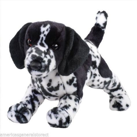 HUNTER 12" plush BLACK GERMAN SHORTHAIRED POINTER DOG stuffed animal Douglas #Douglas German Shorthaired Pointer Training, Eevee Plush, Gsp Puppies, German Shorthaired Pointer Dog, Pointer Puppies, French Dogs, Emotional Support Dog, Shorthaired Pointer, German Dogs