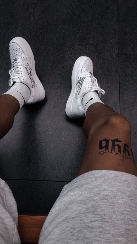 Nike Tattoo, Black Men Tattoos, Best Leg Tattoos, Lower Leg Tattoos, Lion Tattoo Sleeves, Torso Tattoos, Men's Small Tattoo, Cool Forearm Tattoos, Trendy Tattoo