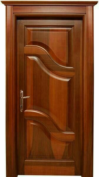 Puertas Latest Door Designs, Flush Door Design, Modern Wooden Doors, House Main Door Design, Single Door Design, Front Door Design Wood, Wooden Front Door Design, Wooden Main Door Design, Door Design Images