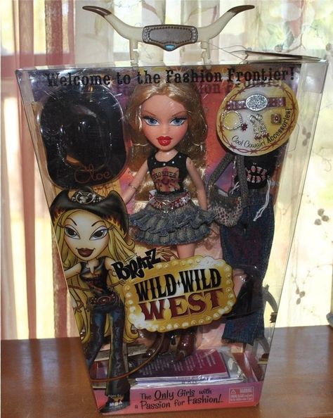 Bratz Wild Wild West, All Bratz Dolls, 00s Nostalgia, Bratz Doll Outfits, Brat Doll, Bratz Girls, Wild Wild West, Doll Outfits, Happy Party