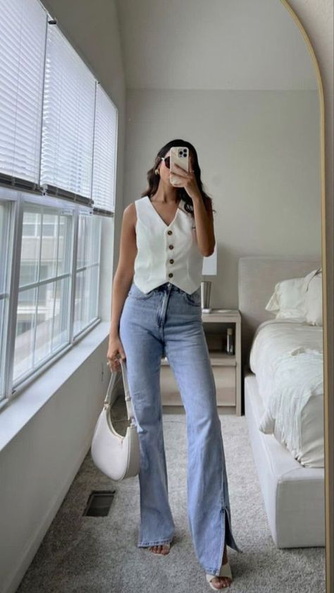 Stile Casual Chic, Fest Outfits, Elegante Casual, Looks Chic, Trend Fashion, Summer Fashion Outfits, Business Casual Outfits, Looks Style, Mode Inspiration