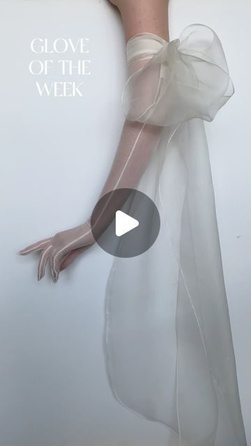 C'est Jeanne on Instagram: "Made my popular Sofia design in white this week! Mesh gloves, with separate 100% silk organza bows🎀
The way silk flows when you walk is just stunning. The gloves are made to measure, as always to ensure a perfect fit. I’d love to see these worn by brides, get in touch for more info on these gloves ♥️" Organza Gloves, Net Gloves, Gloves Aesthetic, Bride Gloves, Gloves Outfit, Sheer Gloves, Silk Gloves, Mesh Gloves, Organza Wedding Dress