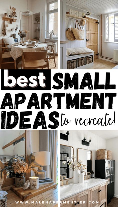 Apartment Space Saving Ideas, Apartment Space Saving, Apartment Storage Solutions, Small Apartment Floor Plans, Small Apartment Decor Ideas, Small Apartment Decorating Ideas, Small Apartment Decorating Living Room, Small Apartment Furniture, Small Kitchen Designs