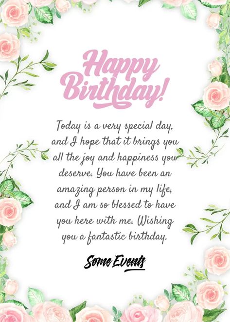 275+ Heart Touching Birthday Wishes for Special Person Bday Wishes For Someone Special, Birthday Message For Special Person, Happy Birthday Wishes For Fav Person, Touching Birthday Wishes, Birthday Wishes To Special Person, Happy Birthday For Special Person, Birthday Qoutes Special Person, Birthday Qoutes Special Friend Instagram, Caption For Special Person