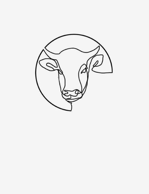 Cow And Bull Tattoo, Cow Outline Tattoo, Short Painting, Nguni Cattle, Med Vet, Cow Logo, Cow Tattoo, One Line Tattoo, Cute Home Screen Wallpaper