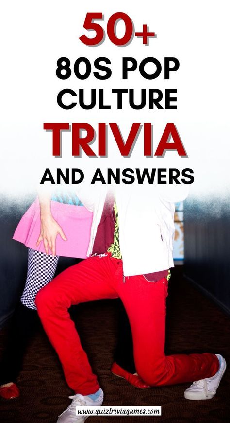 80s Pop Culture quiz | 80s Pop Culture trivia | 80s Pop Culture questions and answers | 80s Pop Culture quiz questions and answers | 80s Pop Culture trivia questions and answers | 80s Pop Culture multiple choice question and answers | 80s Pop Culture quiz trivia | 80s Pop Culture quiz questions | free 80s Pop Culture trivia game | free 80s Pop Culture trivia questions 80s Quiz, Culture Questions, 80s Trivia, Pop Culture Quiz, Pop Culture Trivia, British Sitcoms, 80s Pop Culture, Pub Quiz, Quiz Questions And Answers