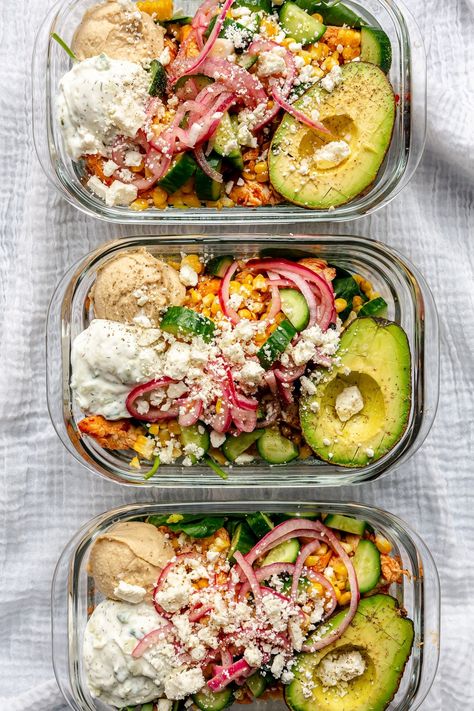 Meal Prep Options, Work Week Salads Lunch Ideas, Sandwich Recipes Meal Prep, Mediterranean Recipes Meal Prep, Summer Dinner Meal Prep, Cold Lunch Bowls, Whole Foods Market Recipes, Meals This Week, Easily Digestible Meals