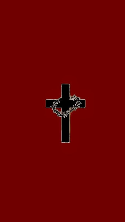 Cool Cross Wallpaper, Red Cross Wallpaper, Red Cross Aesthetic, Red Christian Aesthetic, Red Christian Wallpaper, Cross Wallpaper Iphone, Jesus Art Drawing, Christian Drawings, Biblical Artwork