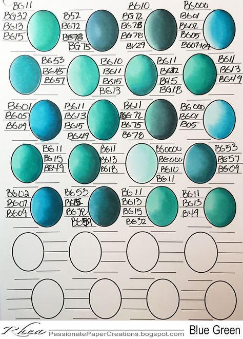 Passionate Paper Creations: Copic Color Combo Sheets                                                                                                                                                                                 More Marker Shading, Copic Combinations, Copic Blends, Marker Blending, Coptic Markers, Marker Techniques, Copic Color Chart, Copic Markers Tutorial, Marker Color