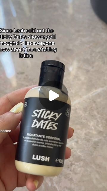 Bestie ✨ on Instagram: "Leah posted about how she includes the Lush Sticky Dates shower gel in her vanilla shower routine and now it’s pretty much sold out, at least I have a small lotion 🍦 #leah #loveisland #loveislandusa #lush #stickydates #lushcosmetics #showergel #showerroutine" Vanilla Shower Routine, Sticky Dates, Lush Cosmetics, Shower Routine, Love Island, Pretty Much, Shower Gel, And Now, Lush