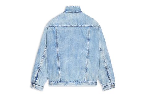 Kanye West's Denim Balenciaga Jacket Sells Out | HYPEBEAST Kanye Balenciaga, Mens Padded Jacket, Balenciaga Jacket, Canadian Tuxedo, Red Wing Boots, Indigo Colour, Japanese Denim, Pair Of Pants, Padded Jacket