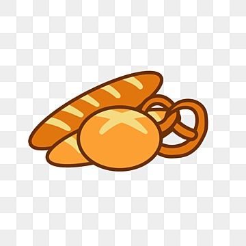 Baguette Drawing Simple, Bread Drawing Simple, Pantry Walls, Bread Drawing, Bread Png, Bread Illustration, Bread Vector, Background Paper Free, Bun Bread