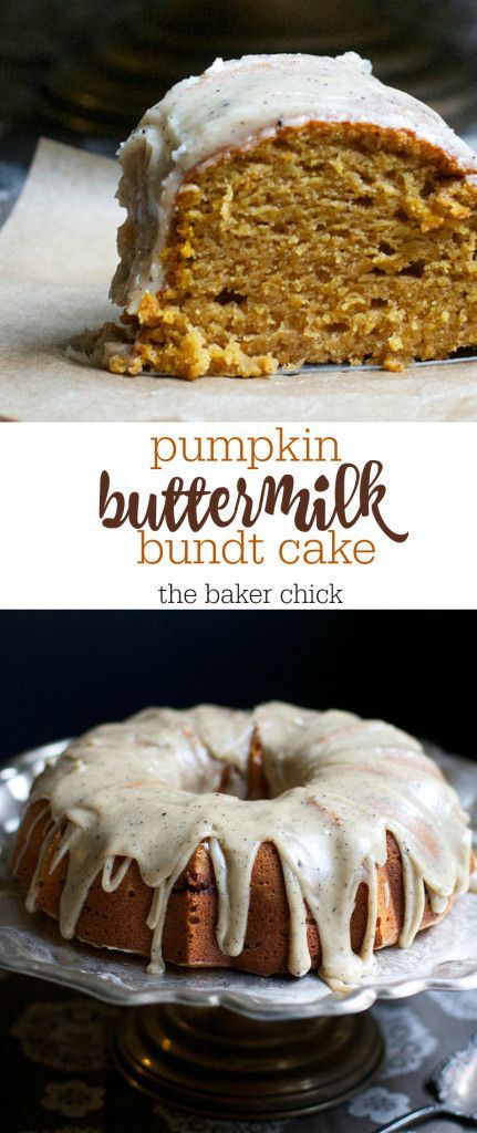 Pumpkin Buttermilk Bundt Cake with Brown Butter Icing Pumpkin Buttermilk, Buttermilk Bundt Cake, Brown Butter Icing, Buttermilk Cake, Pumpkin Bundt Cake, Butter Icing, Salty Cake, Bundt Cakes Recipes, Köstliche Desserts