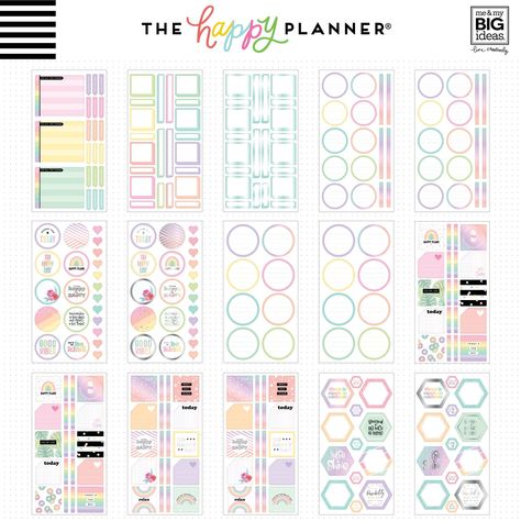 Get ready for some MEGA planner sessions! The Happy Planner® Value Pack Stickers will add so much fun and style to your planner while helping you stay organized and Plan a Happy Life™. 100 sheets 2,956 pieces Also available at Michaels and JoAnn.* *While supplies last This promotional priced item is excluded from reward point usage. Mambi Happy Planner, Happy Planner Stickers, Cute School Supplies, The Happy Planner, Whimsical Illustration, Planner Accessories, Planner Sticker, Heart Stickers, Journal Stickers