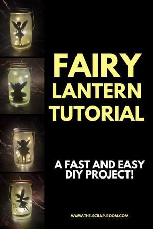 How to make fairy silhouette solar jar lanterns - These little DIY solar lanterns are easy and fun to make. Create some for your yard, garden or porch, or make some to share as handmade gifts with friends and family. Diy Solar Lanterns, Fairy Lights In A Jar, Fairy Lights Garden, Fairy Silhouette, Fairy Lanterns, Fairy Jars, Solar Fairy Lights, Jar Lanterns, Garden Crafts Diy