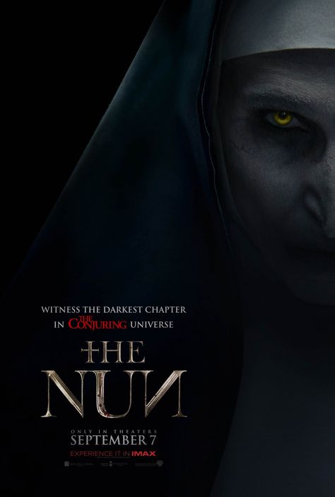 The Nun Movie, Nun Movie, Tam Film, American Horror Stories, Full Mon, The Nun, 2018 Movies, Horror Posters, Tv Series Online