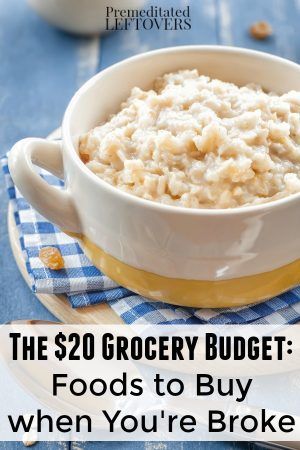 The $20 Grocery Budget- Here is a list of low-cost foods that you can buy to make quality meals, along with tips on how to stretch a small food budget. Recipe Ideas For Dinner, Lower Bad Cholesterol, 1000 Lifehacks, Low Cost Meals, Ideas For Dinner, Dinners Recipes, Food Budget, Bad Cholesterol, Money Honey