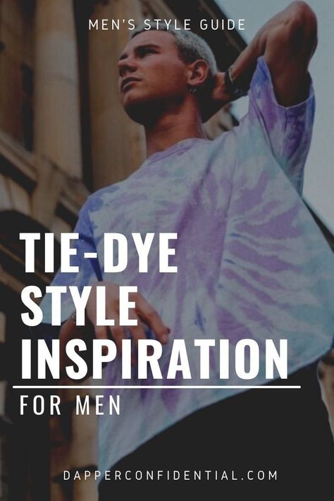 This year menswear has begun to take tie-dye more seriously - wether you approach it from a retro or a modern angle. Read the article to find out how you can incorporate tie-dye into your wardrobe. Coldplay Concert Outfit, Summer Style For Men, Concert Outfit Men, Summer Fashion For Men, Beach Jeans, Grooming Hacks, Shorts Preppy, Jeans To Shorts, Music Festival Style