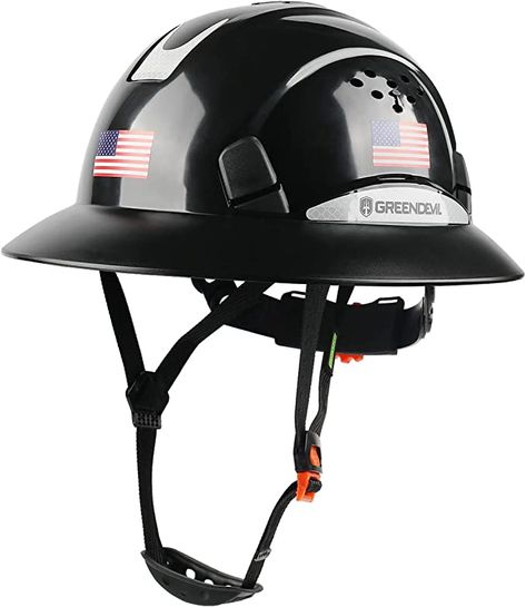 Full Brim Hard Hat Vented Construction Safety Helmet OSHA Approved Cascos De Construccion Work Hardhats with Cooling Towel for Men&Women 6 Point Adjustable Ratchet Suspension - - Amazon.com Tactical Operator Hats, Hard Hat Zone, Safety Helmet Construction, Construction Hard Hat, Hard Hat Decals, Cooling Towels, Construction Safety, Safety Helmet, Head Protection