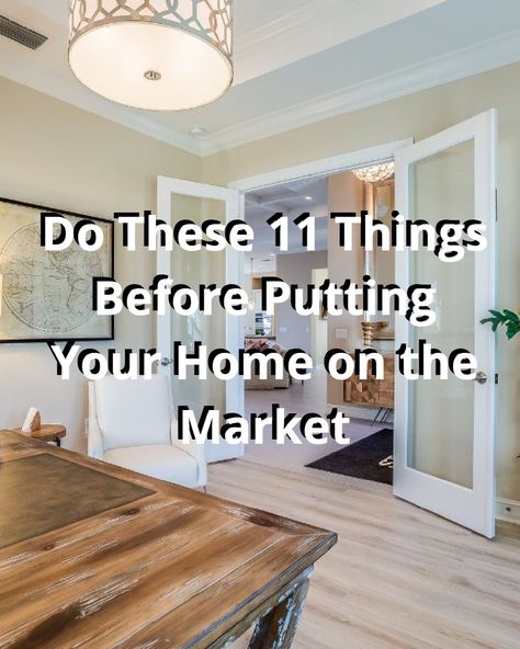 ...you can take steps before putting your home on the market to increase your chances of receiving a solid offer from a buyer. Clarence Oliveira | DRE# 01225017 | Century 21 | 209.988.5254 #turlockarealestate #turlockcarealtor #realestatenews https://clarenceoliveira.com/things-to-do-before-listing-your-home/ How To Sell Your House, Things To Do Before Selling Your House, Things To Do When Selling Your Home, Selling Your House Things To Do, Prepping House To Sell, Steps To Selling Your Home, How To Prep Your House To Sell, Selling House Tips, Getting A House Ready To Sell