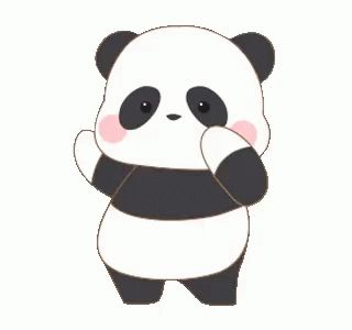 Panda Gifs Sticker - Panda Gifs Cute - Discover & Share GIFs Dancing Animated, Panda Gif, Dancing Gif, Cartoon Gifs, Cartoon Stickers, Lettering Alphabet, Animated Gif, Cool Gifs, Keyboard