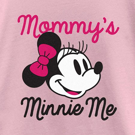 Minnie Mouse Tshirt Ideas, Tops Graphic, Sleeves Style, Big Girl, Cotton Knit, Crew Neckline, Minnie Mouse, Shirts Tops, Graphic T Shirt