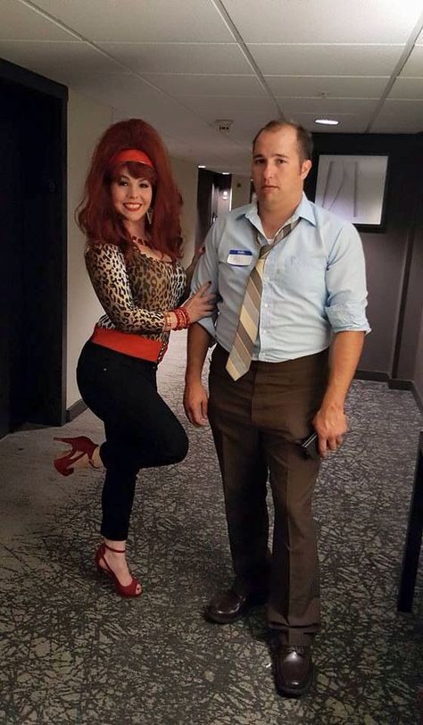 Boom. : Currently Booming: 80's Halloween Costume Ideas: P... Peggy Al Bundy Costumes, Couples Costumes Spooky, Peewee Herman Costume, Couples Costume Ideas Cute, 70s Couples Costume Ideas, Al And Peggy Bundy Costume, Couples Customes Halloween, Tv Couples Costumes, Peggy Bundy Costume