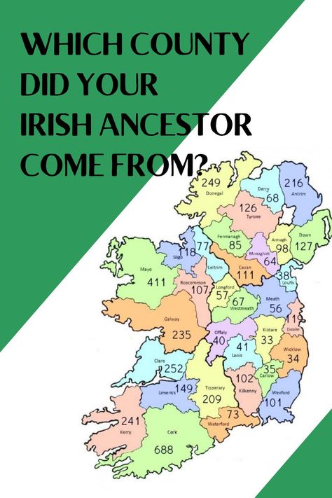 Irish Heritage Culture, Irish History Facts, Mayflower Ancestry, Genealogy Ireland, Ireland Facts, Free Genealogy Sites, Genealogy Ideas, European Ancestry, Irish Surnames