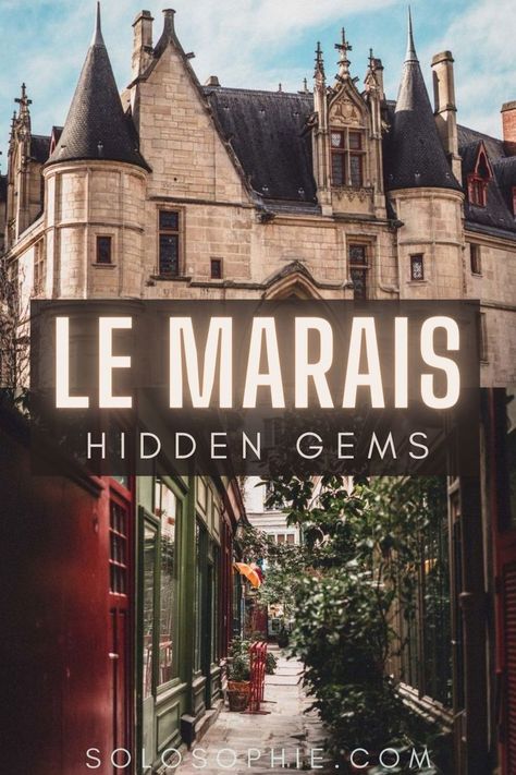 Unusual things to do in Le Marais/ 4th arrondissement of Paris Hidden Gems & Secret Spots in Le Marais France Marais District Paris, Paris La Marais, Hidden Gems In Paris, Paris Hidden Gems, Paris Trip Planning, Paris Sightseeing, Paris 2023, Marais Paris, France Trip