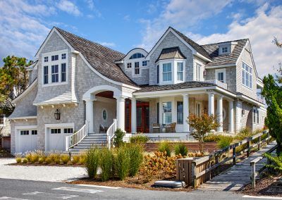 A Nod to Cape Cod | Dewson Construction Cape Cod Architecture, Cape Cod Exterior, Cape Cod House Plans, Wood Cottage, Cape Cod Style House, White Cape, Cape Cod Style, Cape Cod House, Architectural Styles