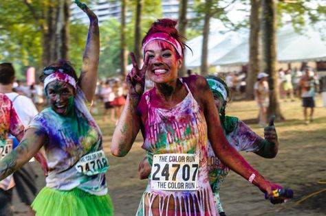 Color run Color Run Shirts, 5k Color Run, The Color Run, Color Run, Reasons To Smile, Amazing Adventures, Just Girl Things, Just Girly Things, Taking Pictures