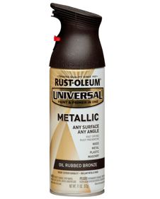 249131_0910_UNI_11oz_Metallic_OilRubbedBronze_L Brushed Nickel Spray Paint, Bronze Spray Paint, Metallic Spray Paint, Dark Steel, Black Spray Paint, Rust Oleum, Paint Primer, Diy For Girls, Patio Set