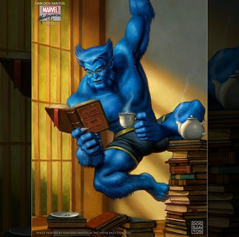 Beast Xmen Art, Beast Xmen, Beast Marvel, Defenders Marvel, Xmen Comics, Werewolf Art, Marvel Comic Character, My Little Pony Pictures, Man Character